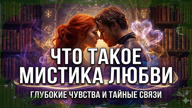 Что такое мистика любви: духовная связь мужчины и женщины в романтической атмосфере.