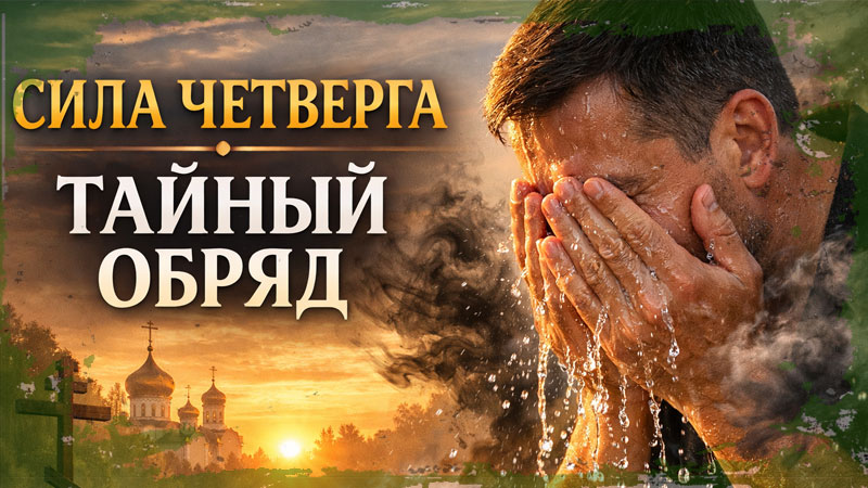 Секрет Чистого четверга: тайный обряд омовения для исцеления