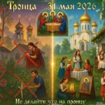 Не делайте это на Троицу. Инфографика на Троицу 31 мая 2026: что нельзя делать и что рекомендуется по народным традициям. Православная церковь, икона Троицы Рублёва, разделение на запреты и полезные обычаи